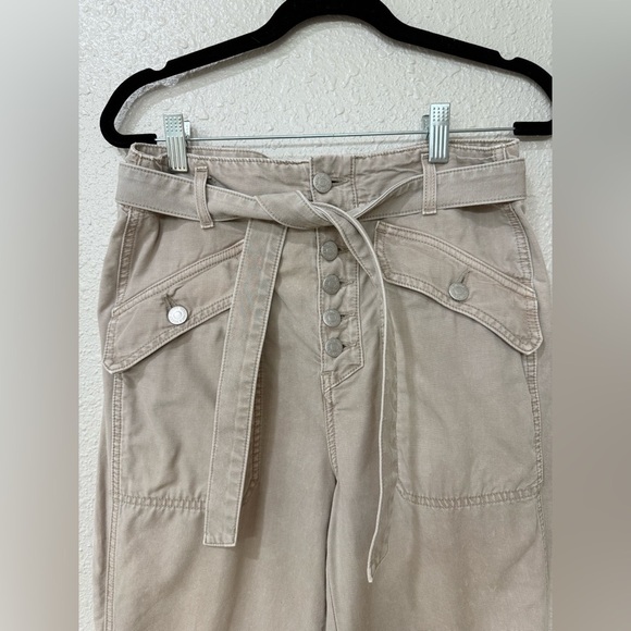 Veronica Beard Rinley Cropped Straight Leg High Rise Pants Sz 27 - Picture 5 of 13